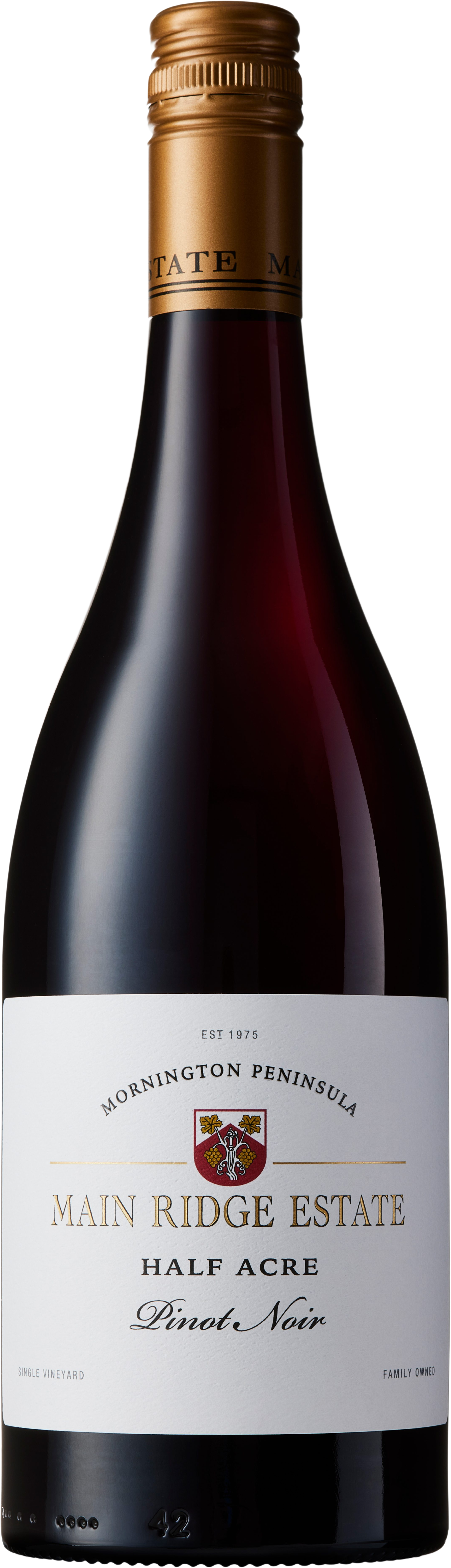 Main Ridge Estate Half Acre Pinot Noir 2023 bottle - Mornington Peninsula